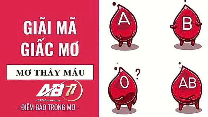 Mơ thấy máu phản ánh điềm lành hay dữ tại AB77?